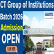 CT Group of Institutions Opens Admission for Session 2026; Apply @ctgroup.in